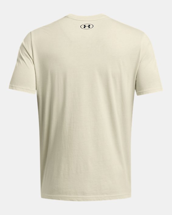 Men's Project Rock Payoff Graphic Short Sleeve in Brown image number 3